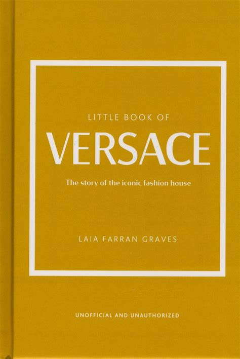 versace cadeau papier boek|Little Book of Versace .